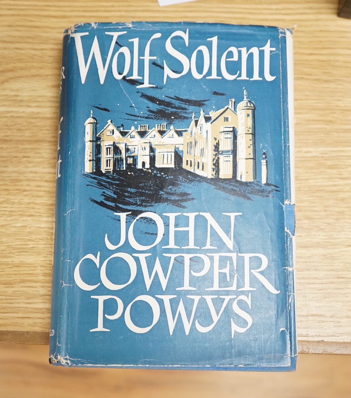 Powys, John Cowper - Weymouth Sands ... 1st US. edition, half title; orig. cloth, blind decorated spine with red label. New York: Simon and Schuster, 1934; Powys, John Cowper - Maiden Castle. 1st full authoritative editi